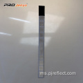 Kraf lengan Velcro PVC Kristal putih reflektif